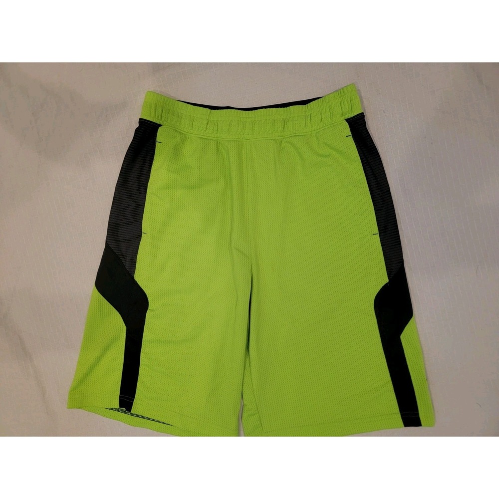 Under Armour Launch Stretch Mesh Running Shorts Loose Fit Size L Neon Yellow
